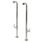 Aqua Vintage AE810S6DL Freestanding Tub Supply Line, Polished Nickel AE810S6DL - alternate 1